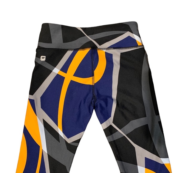 NWOT Fabletics High Rise Powerhold Geometric Leggings XXS - Picture 4 of 7